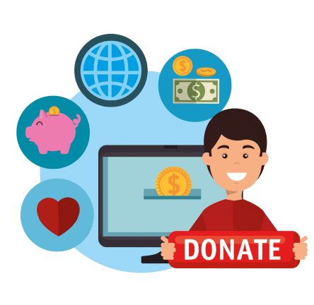 Donation illustration